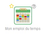 Mon emploi du temps